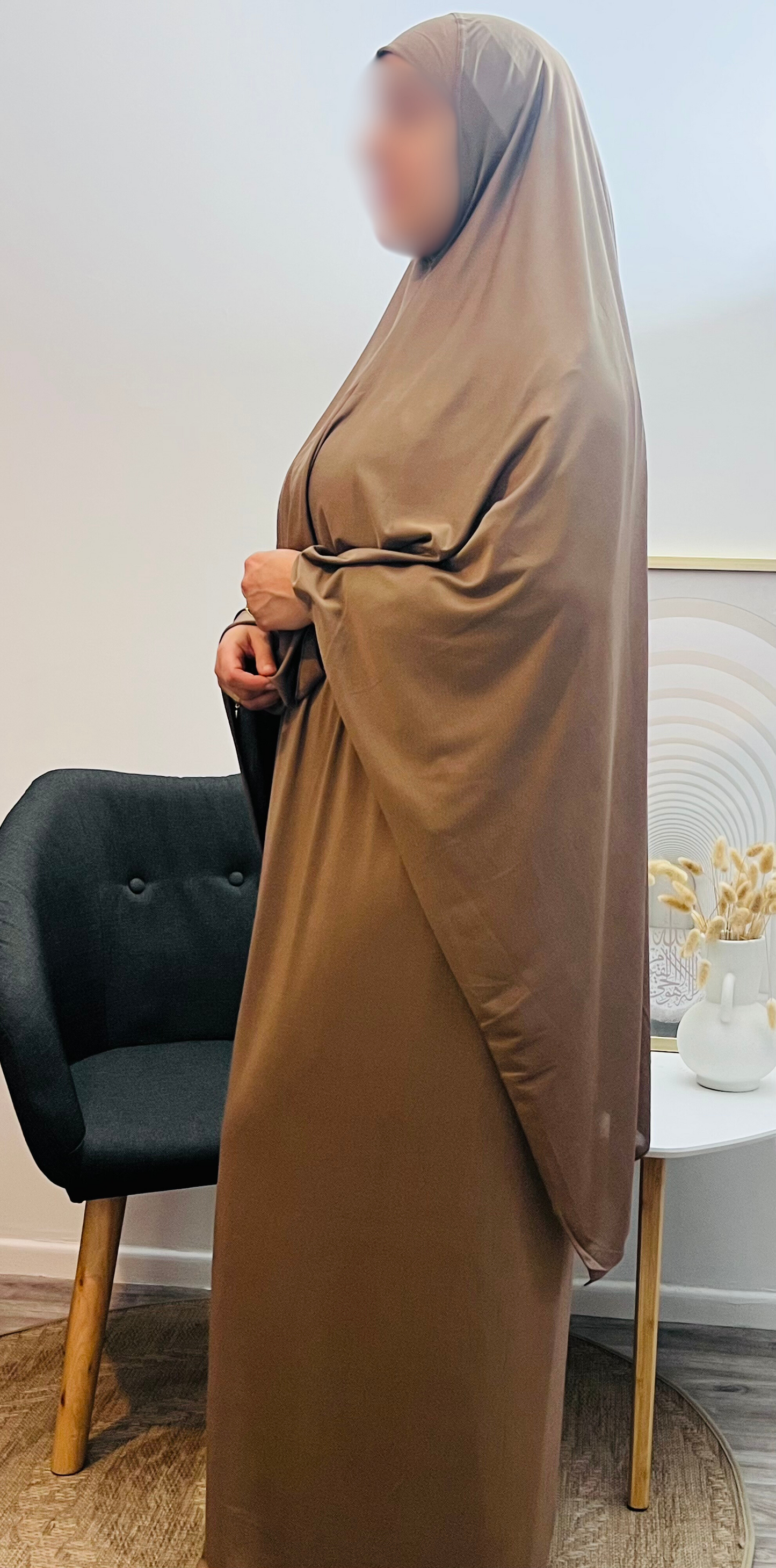 Ensemble de Prière (Jupe + Khimar) – Harmonie et Sérénité