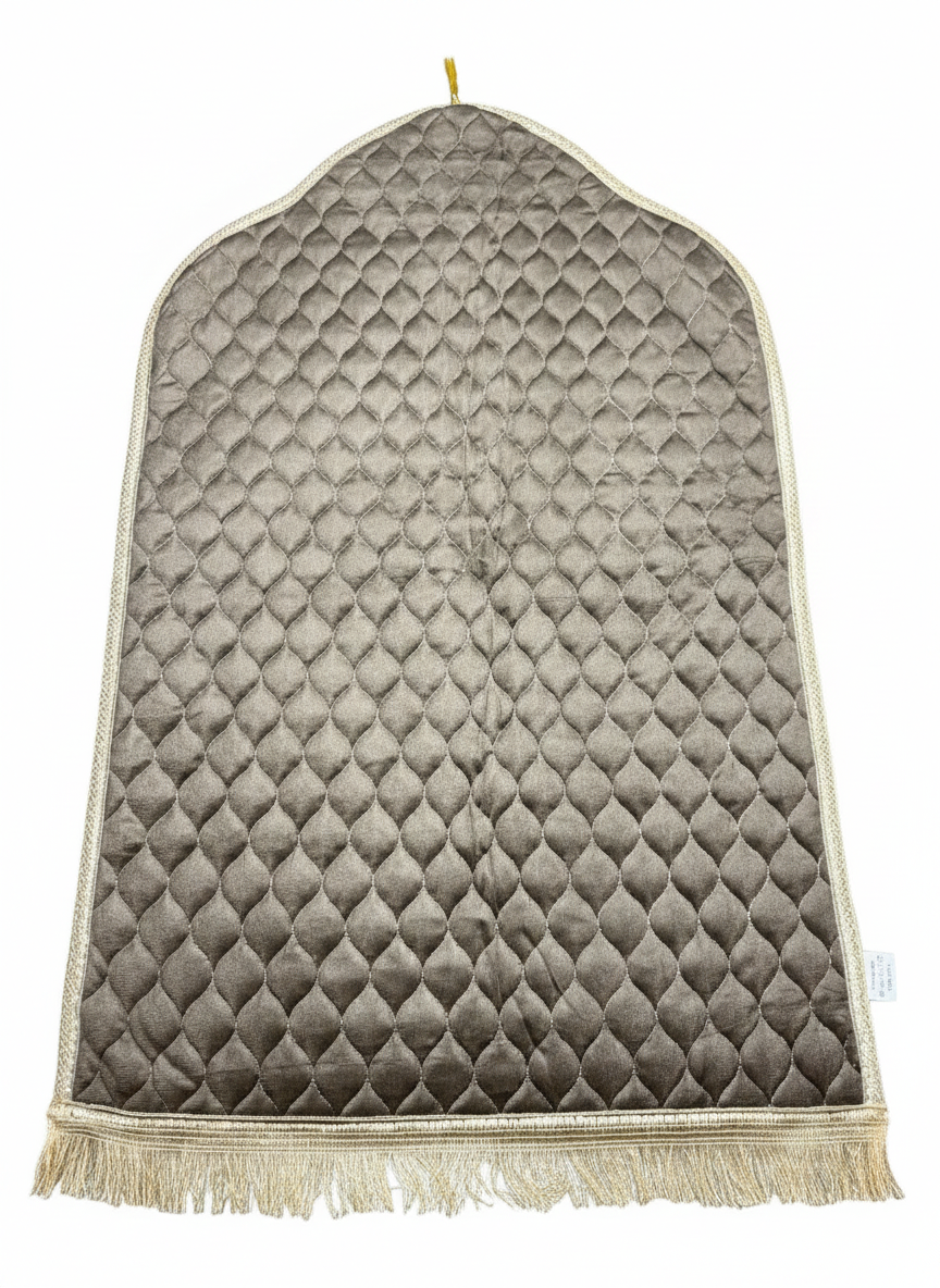 🌙 Tapis de Prière Matelassé "Confort Premium" – 9 Coloris au Choix