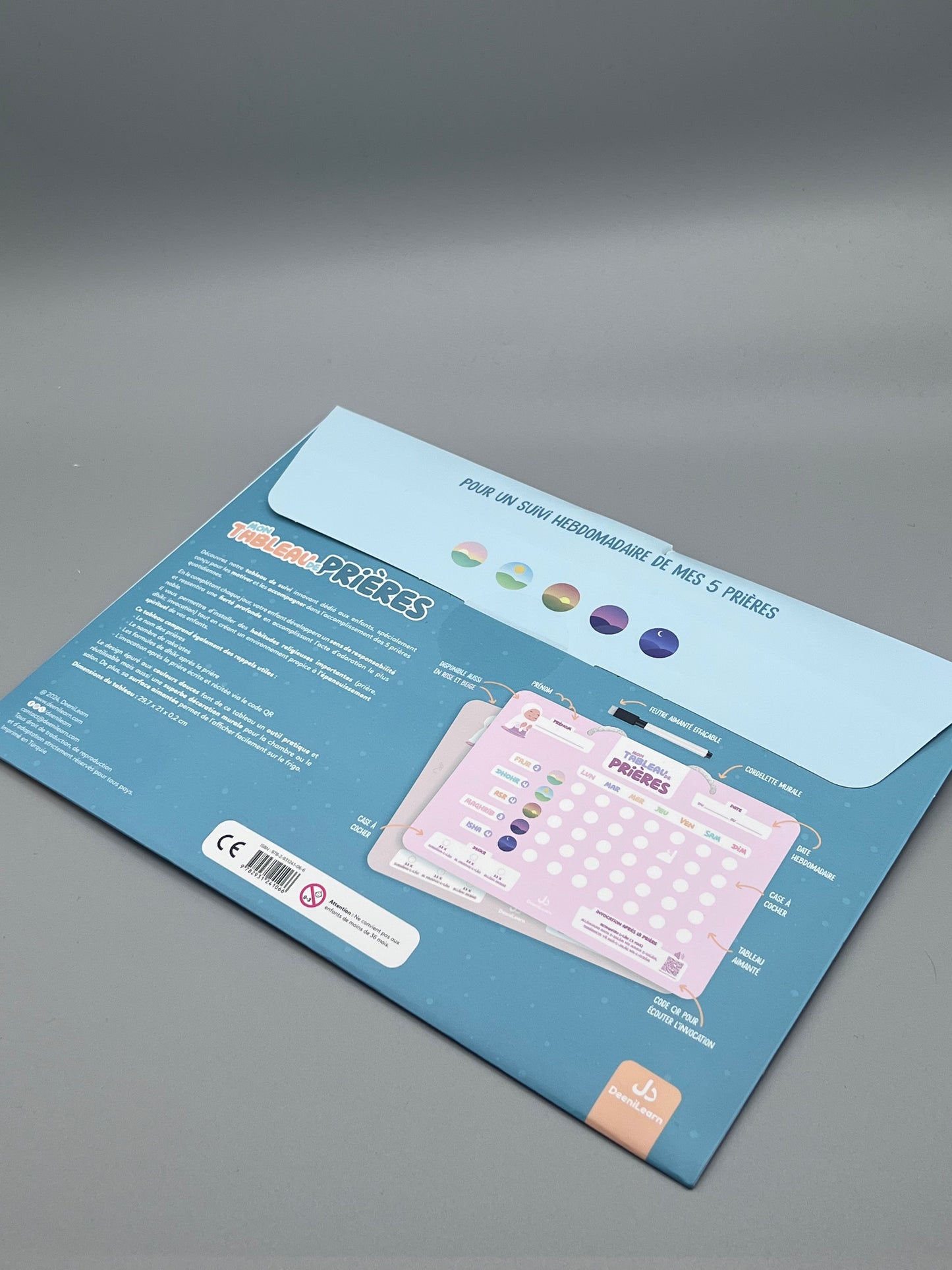 Mon tableau de prières (garçons)