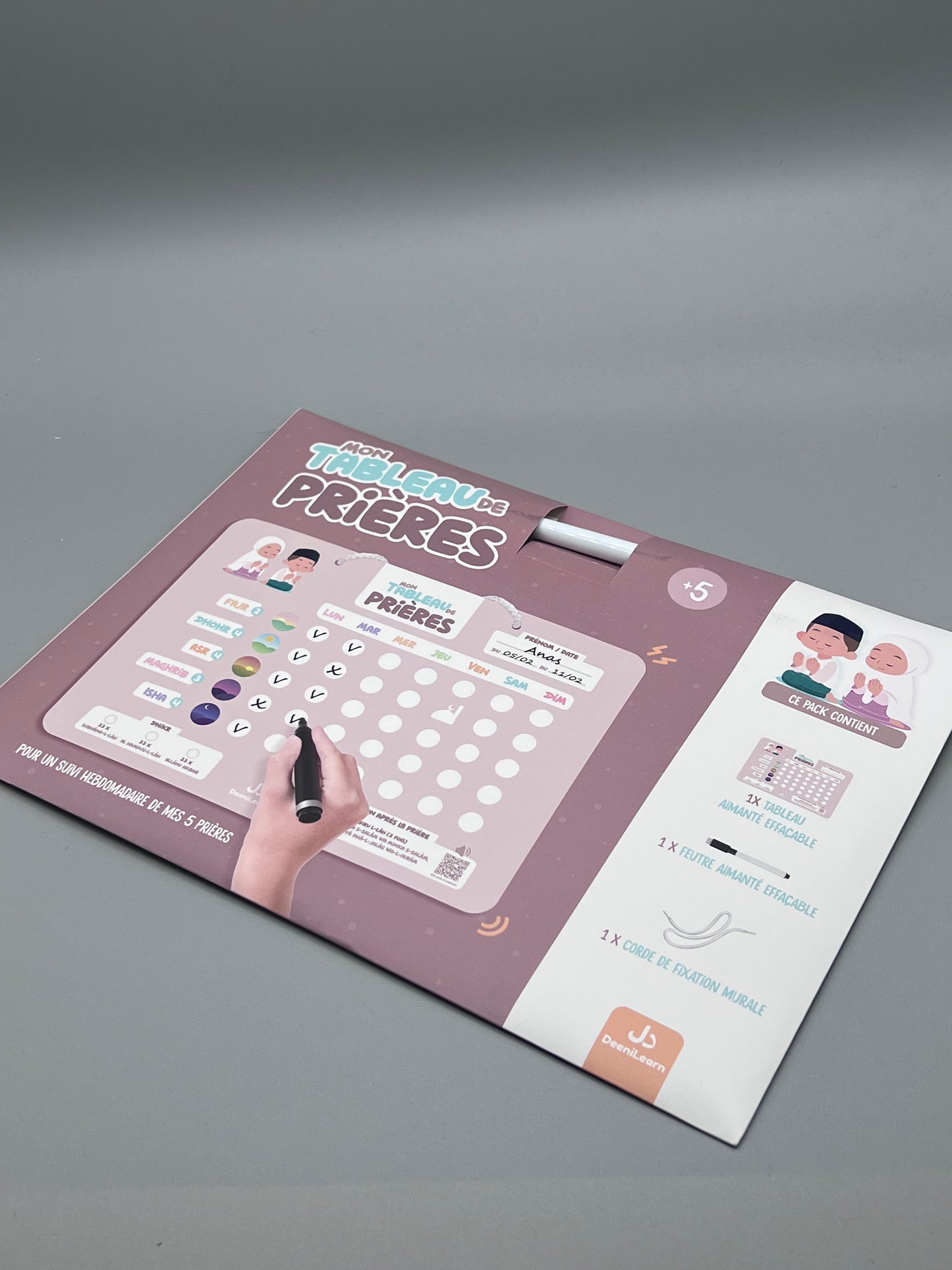 Mon tableau de prières (filles)