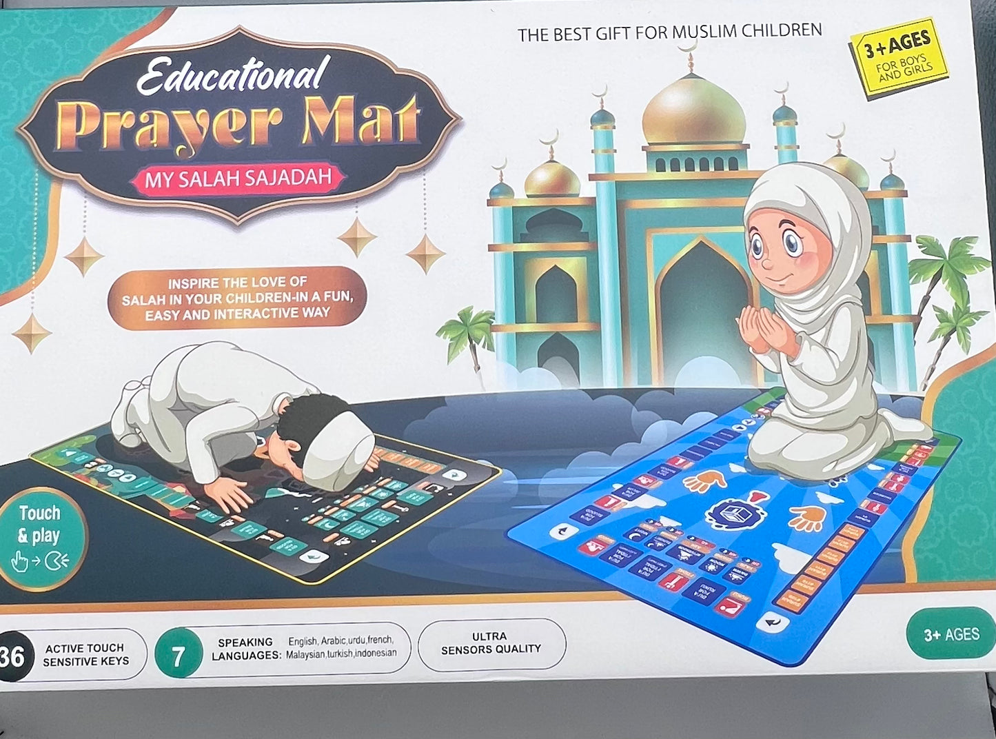 Tapis de prière éducatif