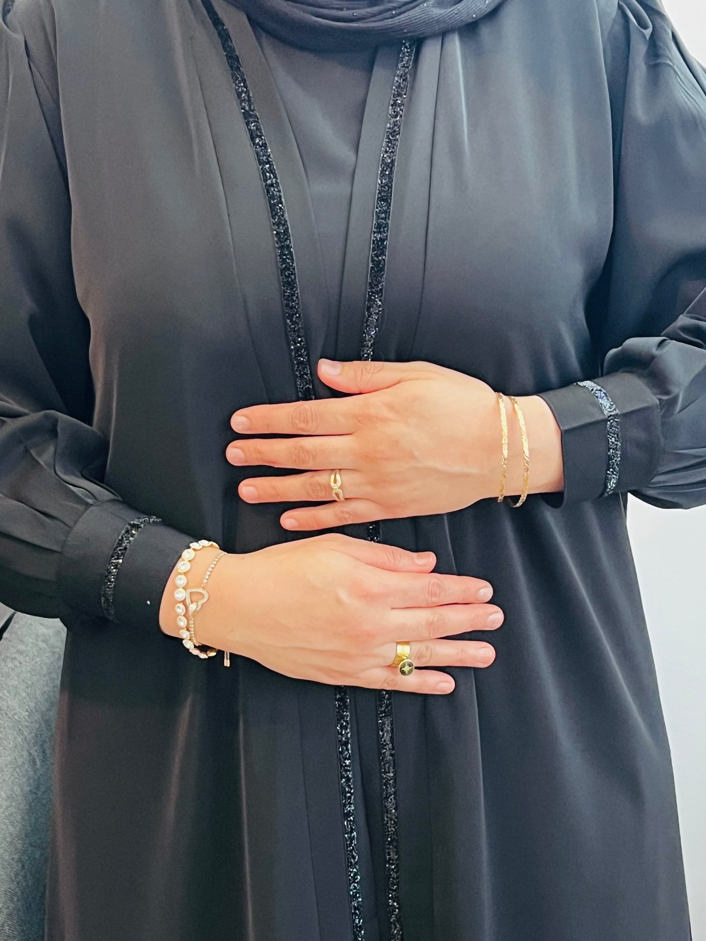 Kimono 2 Pièces Pailleté – Glamour et Élégance