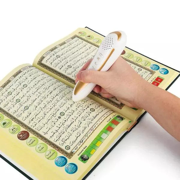 Le Sainte Corán numérique lire stylo taille livre haute qualité coran Audio lecteur MP3 mot par mot recitation 20 langues