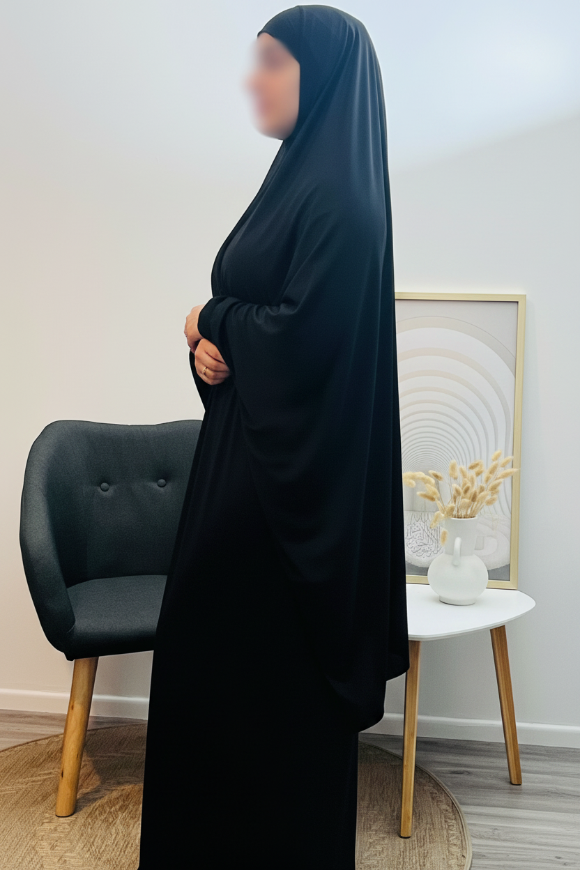 Ensemble de Prière (Jupe + Khimar) – Harmonie et Sérénité