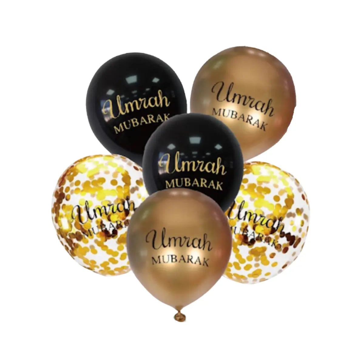 Ballons Omra Mubarak x6