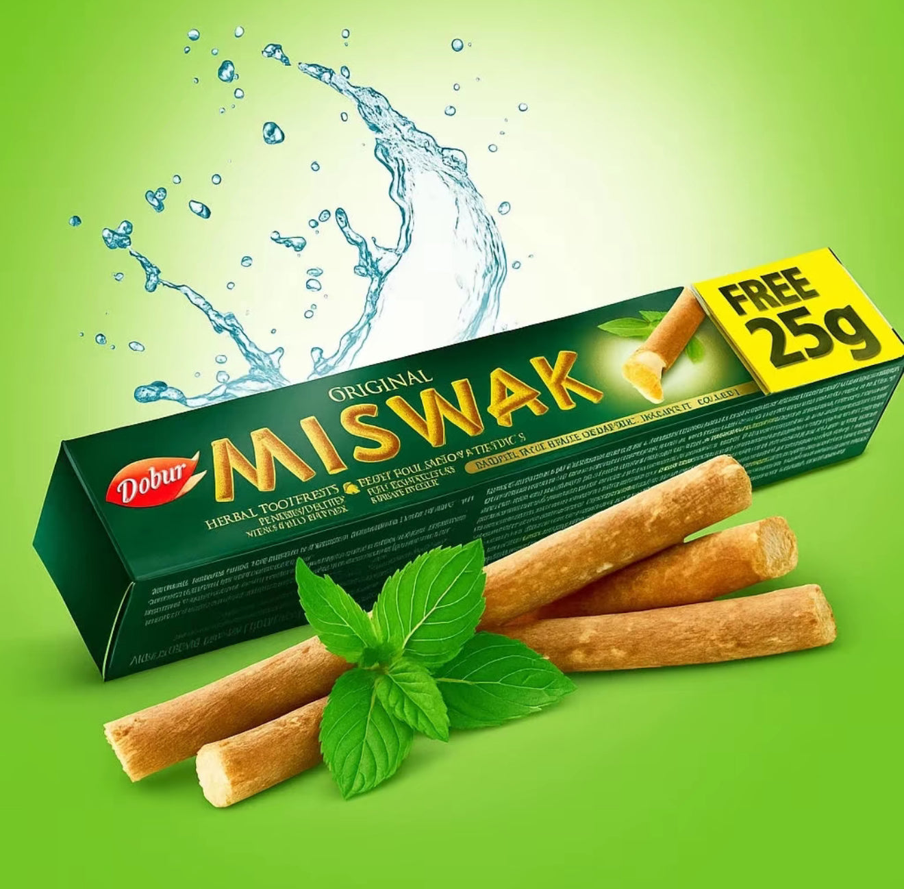 Dentifrice Miswak Dabur  miswak original 170g