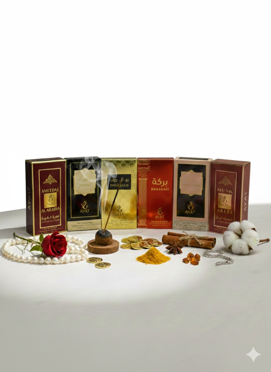 Lot Découverte : Collection Prestige par Ayat Perfumes Format : 6 x 50ml | Eau de Parfum