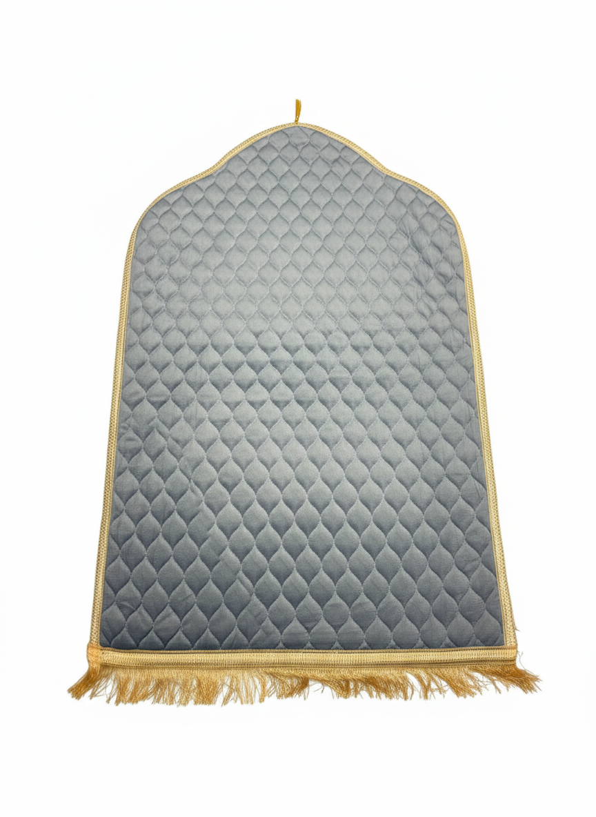🌙 Tapis de Prière Matelassé "Confort Premium" – 9 Coloris au Choix