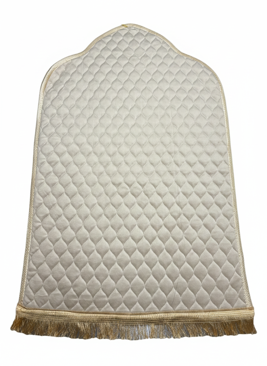 🌙 Tapis de Prière Matelassé "Confort Premium" – 9 Coloris au Choix