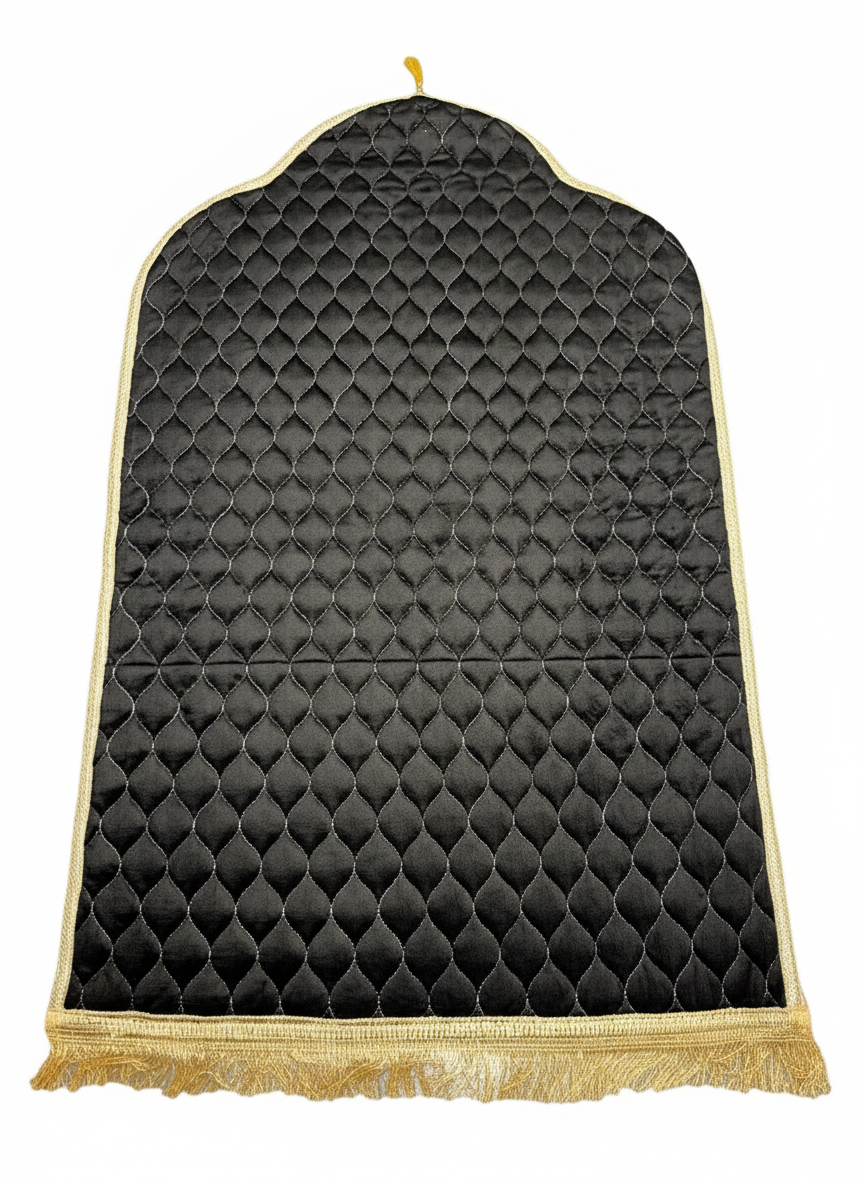 🌙 Tapis de Prière Matelassé "Confort Premium" – 9 Coloris au Choix
