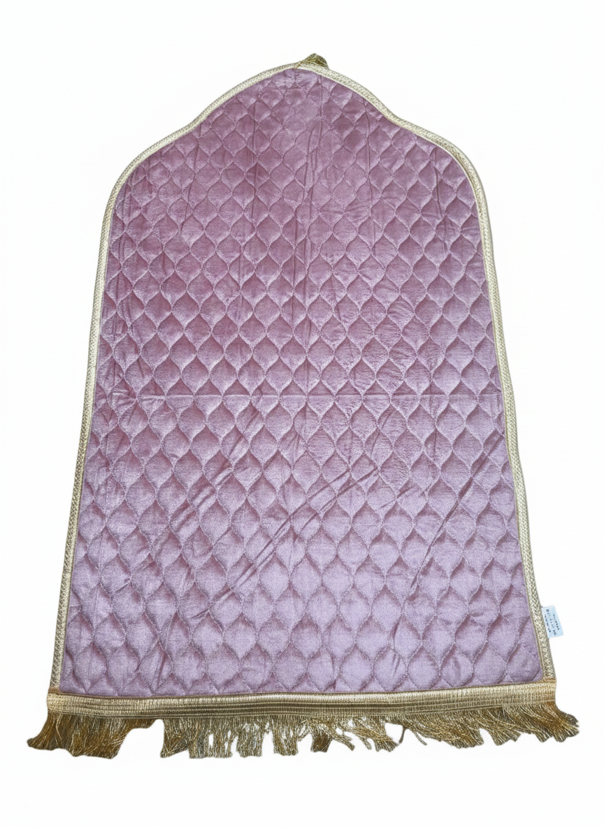 🌙 Tapis de Prière Matelassé "Confort Premium" – 9 Coloris au Choix