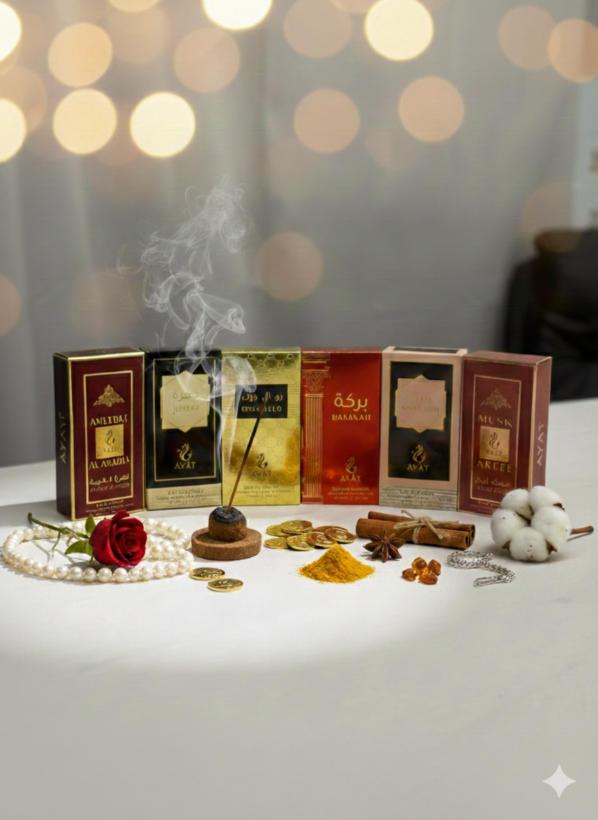 Lot Découverte : Collection Prestige par Ayat Perfumes Format : 6 x 50ml | Eau de Parfum