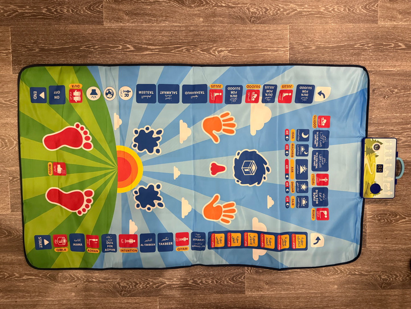 Tapis de prière éducatif
