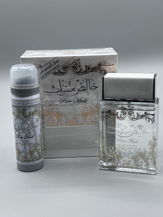 Pure Musk Eau de Parfum (100 ML) + désodorisant