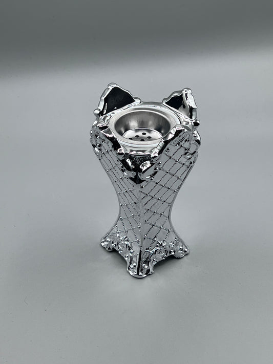 Porte-Encens 15,5 cm Argenté