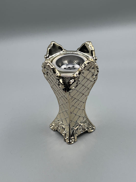 Porte-Encens 15,5 cm Doré