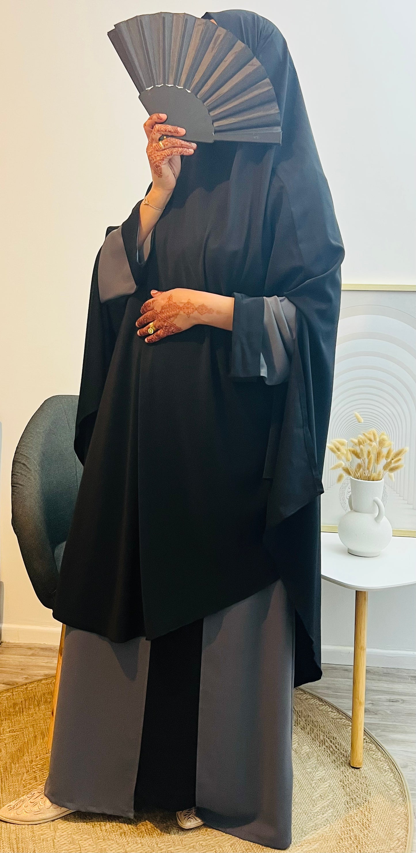 Abaya avec Jilbab – Élégance & Modestie Réunies