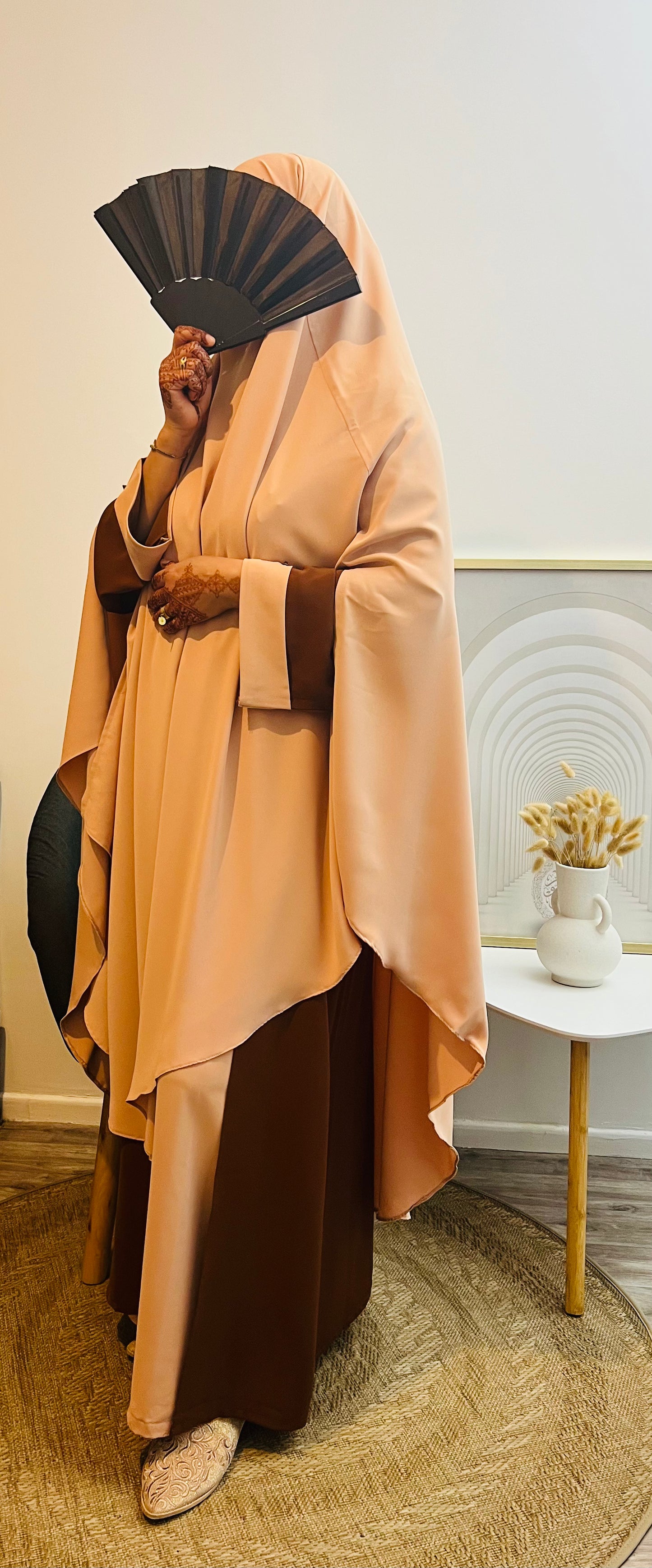 Abaya avec Jilbab – Élégance & Modestie Réunies