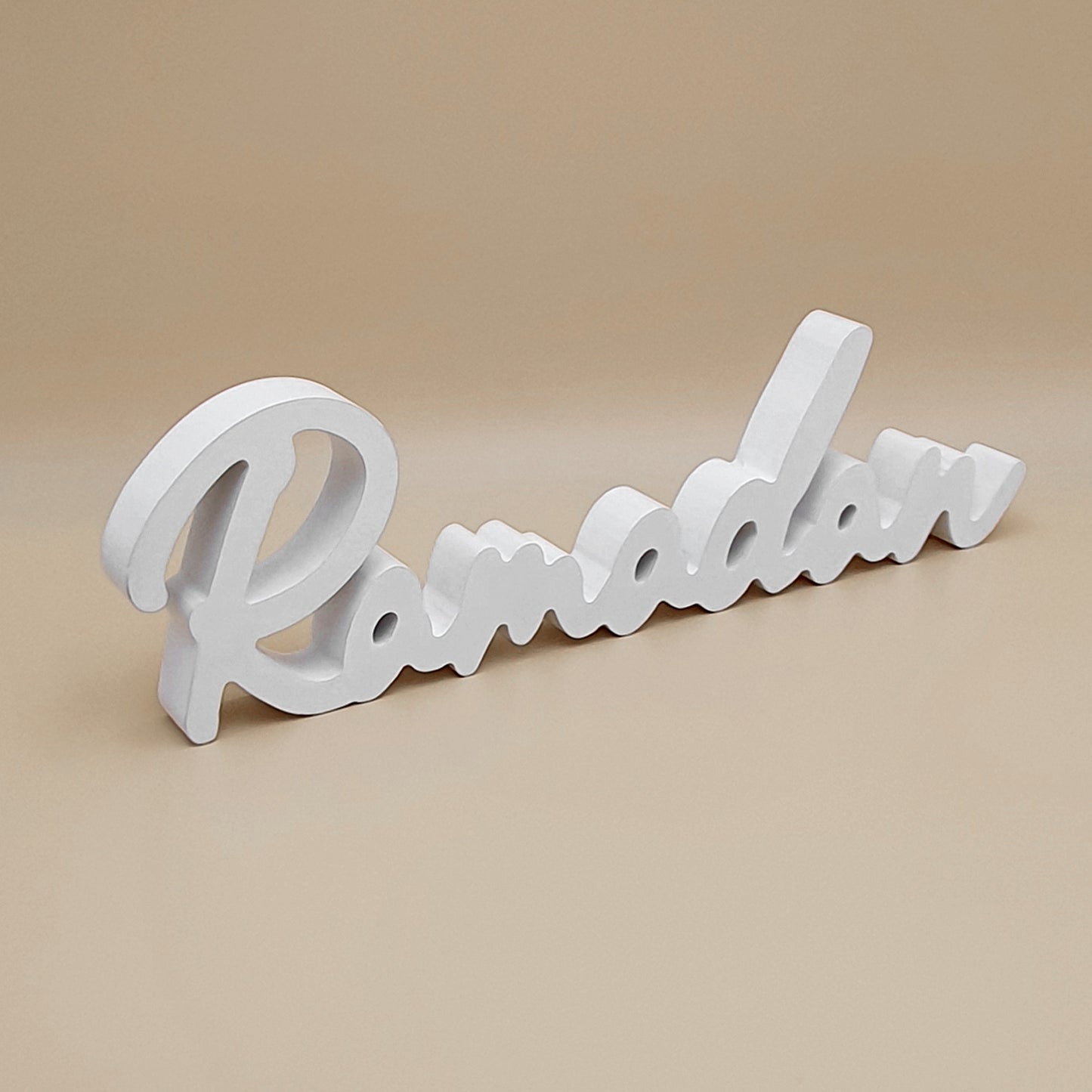 🌙 Décoration "Ramadan" en Bois MDF - Élégance & Tradition