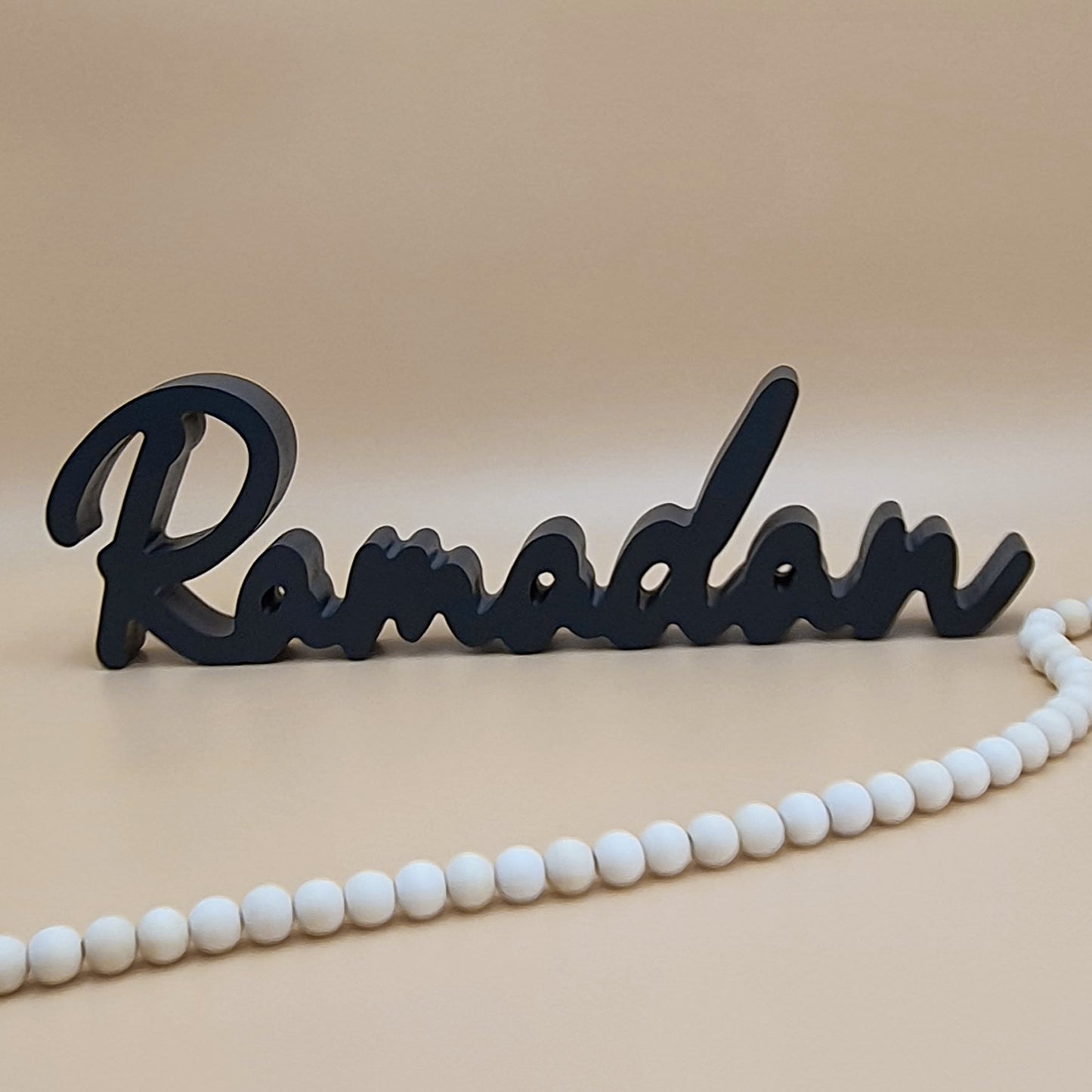 🌙 Décoration "Ramadan" en Bois MDF - Élégance & Tradition